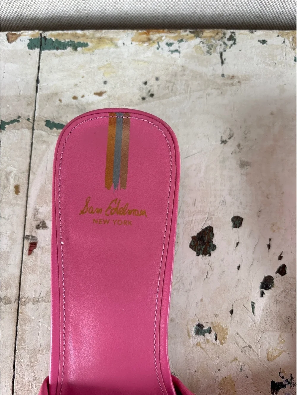 Sam Edelman > Pink Braided Slip On Sandal 9